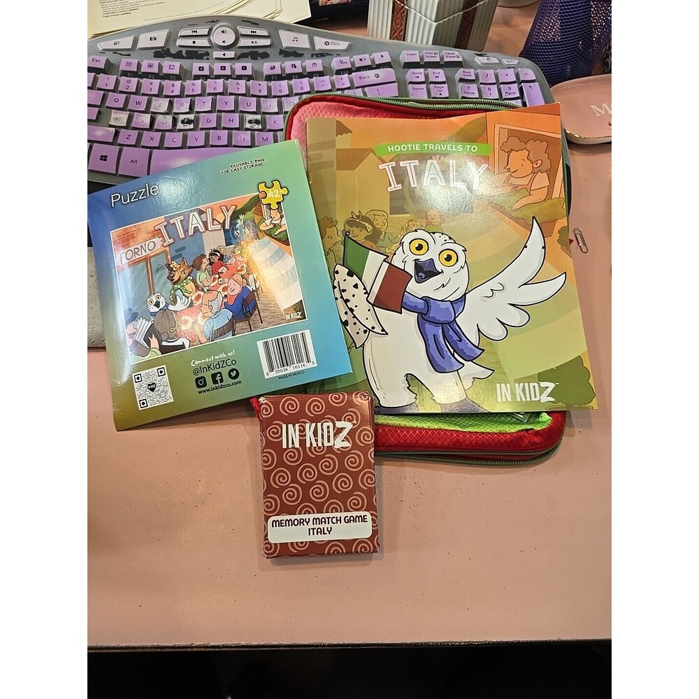 IN KIDZ Italy Kit Small Discovery Set Missing Flag